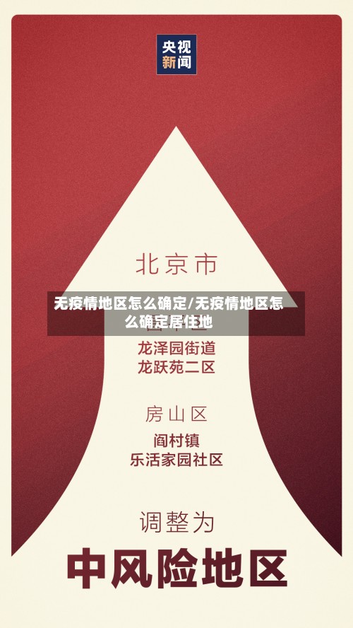 无疫情地区怎么确定/无疫情地区怎么确定居住地-第1张图片