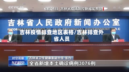 吉林疫情排查地区表格/吉林排查外省人员-第1张图片