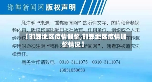 【邯郸地区疫情调整,邯郸地区疫情调整情况】-第2张图片