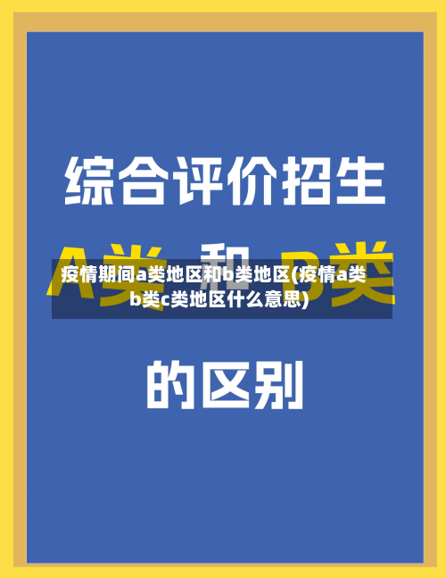 疫情期间a类地区和b类地区(疫情a类b类c类地区什么意思)-第2张图片