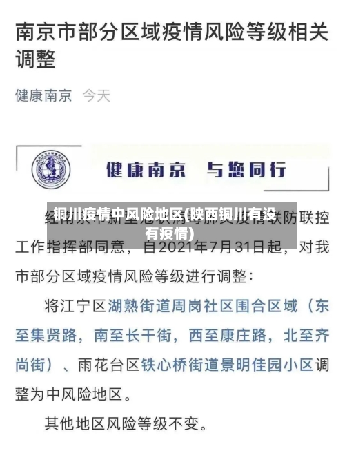 铜川疫情中风险地区(陕西铜川有没有疫情)-第1张图片