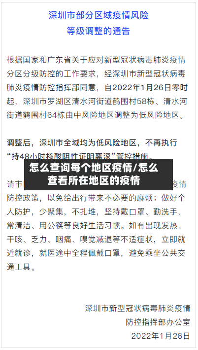 怎么查询每个地区疫情/怎么查看所在地区的疫情-第2张图片