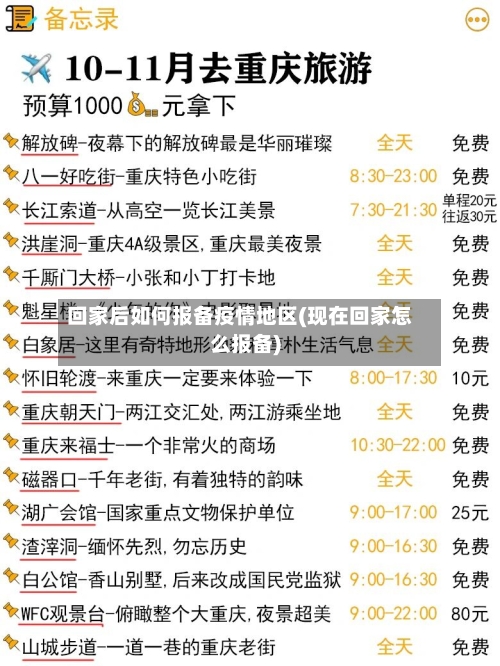 回家后如何报备疫情地区(现在回家怎么报备)-第1张图片